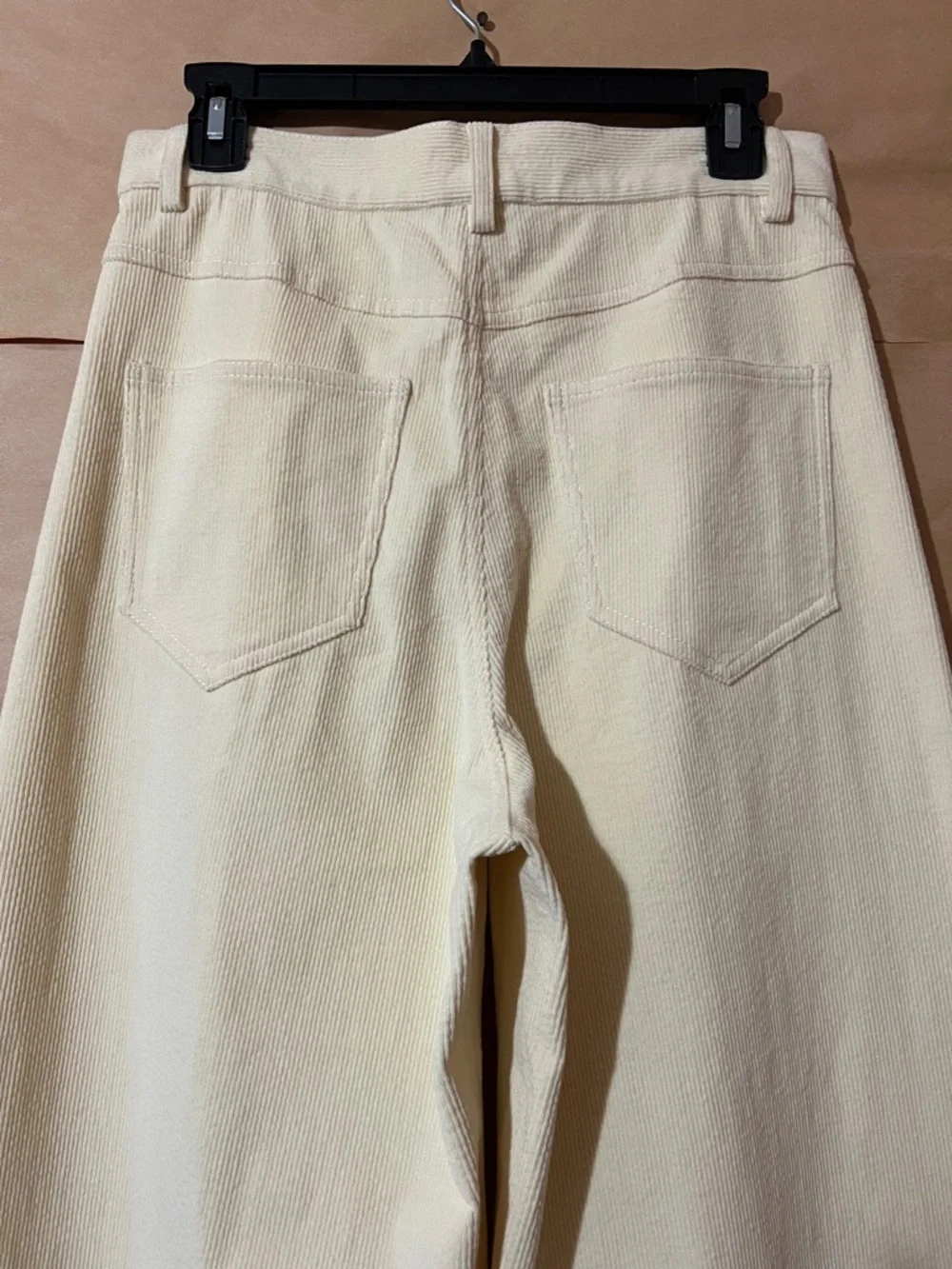 Sea New York | NWT Carine Corduroy Jeans Wide Leg High Waisted Pant Cream Size 6